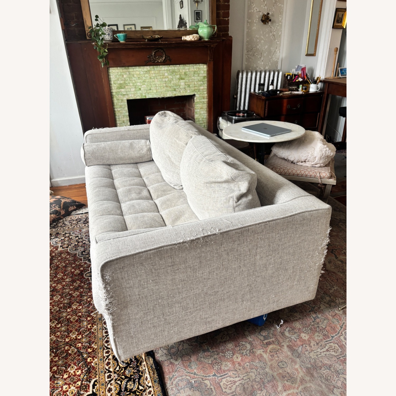 Article Sven Light Gray Fabric 2 Seater Sofa - image-3