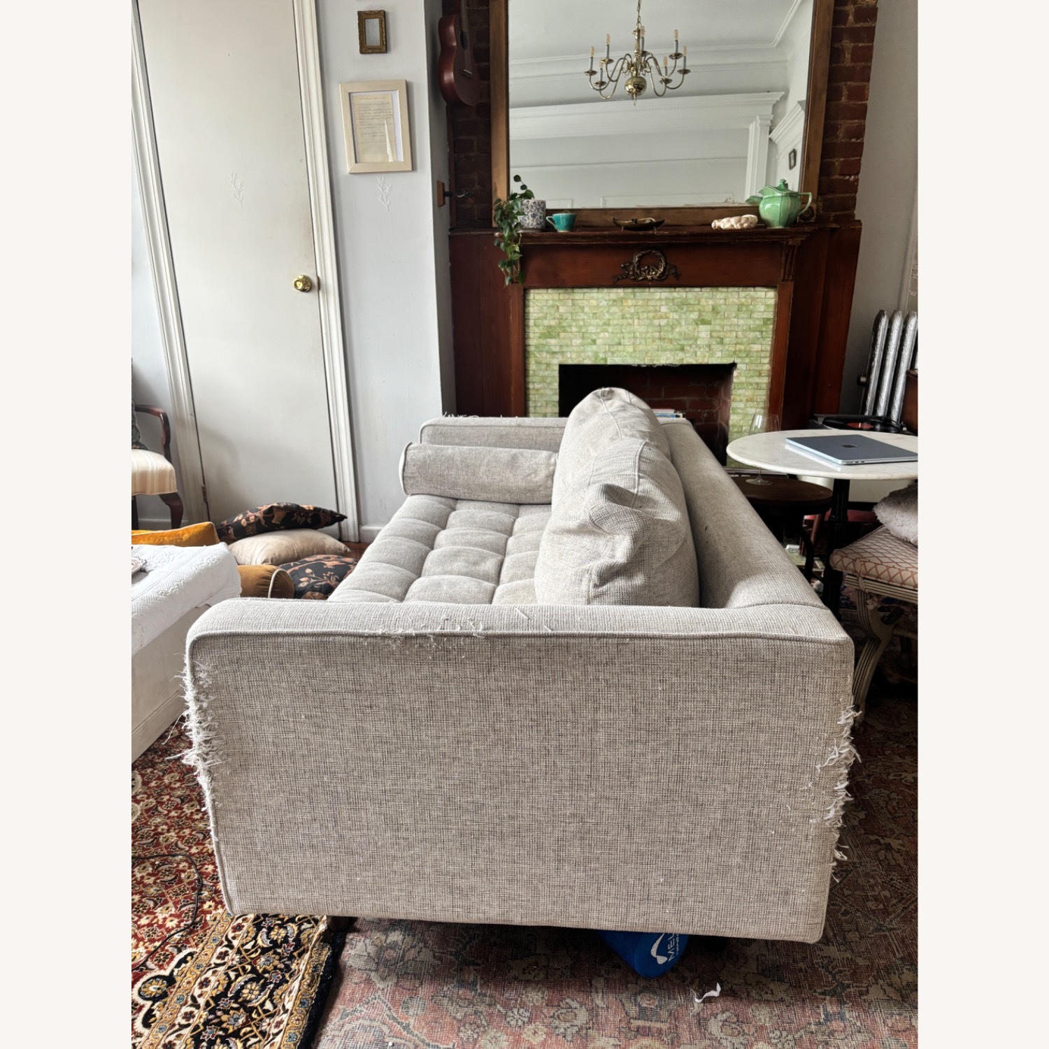 Article Sven Light Gray Fabric 2 Seater Sofa - image-4