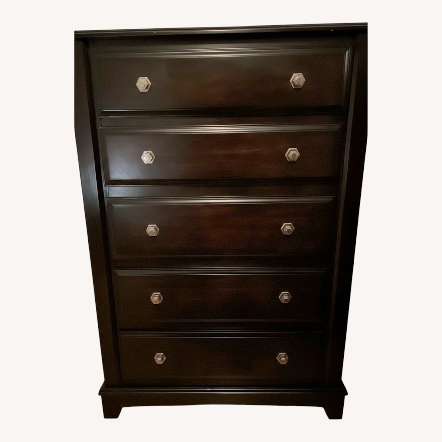 Ashley Ridgley Chest Dresser Dark Brown - image-0
