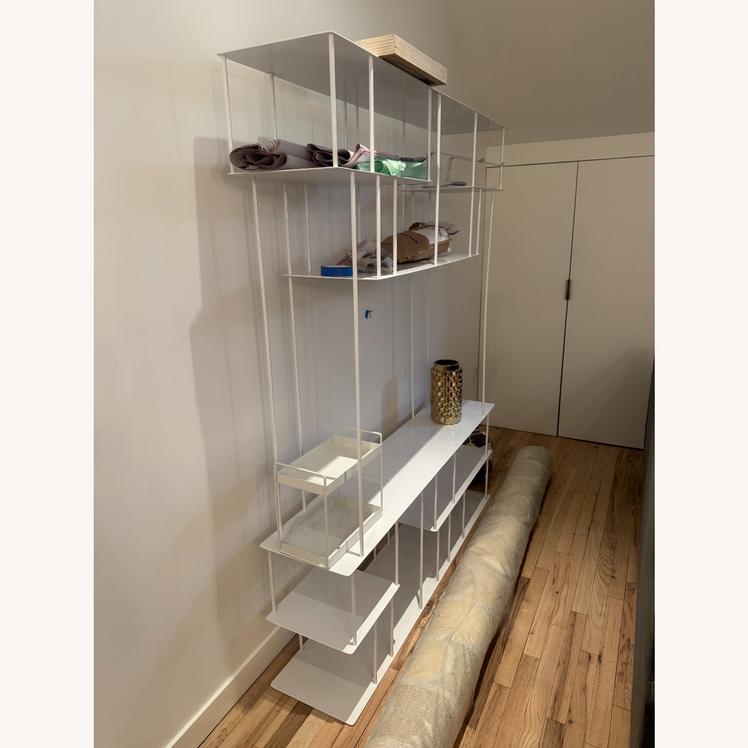 ABC Carpet and Home DNA White Helix Bookcase - image-2