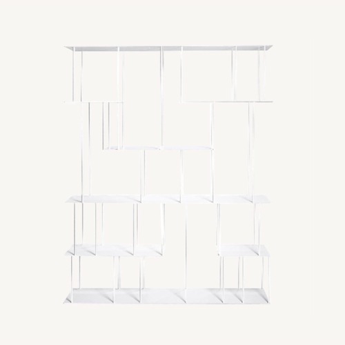 Used ABC Carpet and Home DNA White Helix Bookcase  for sale on AptDeco