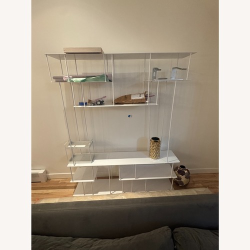 Used ABC Carpet and Home DNA White Helix Bookcase  for sale on AptDeco