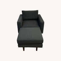Burrow Nomad Armchair with Ottoman
