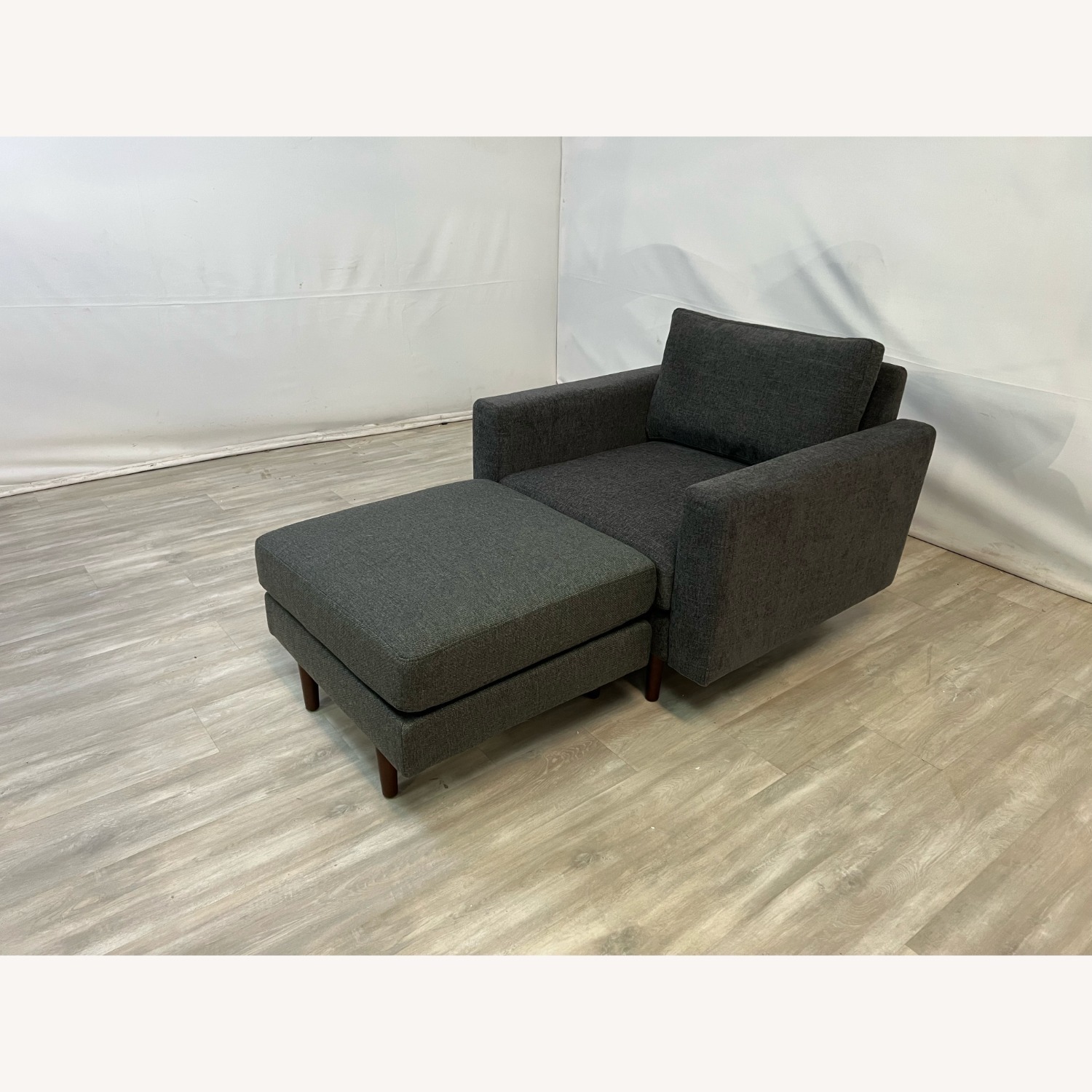 Burrow Nomad Armchair with Ottoman - image-2
