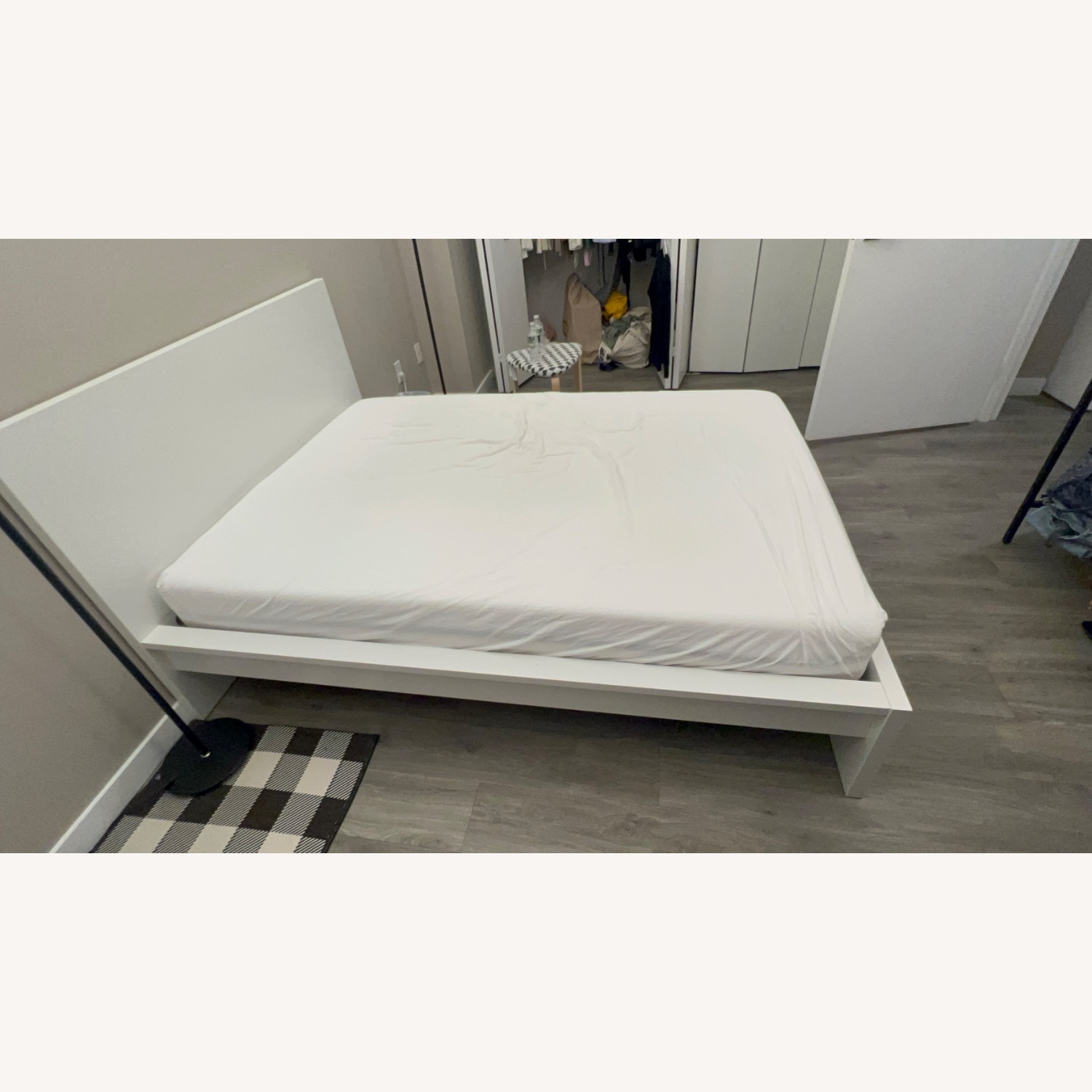 IKEA Malm White Wood Full Bed - image-3
