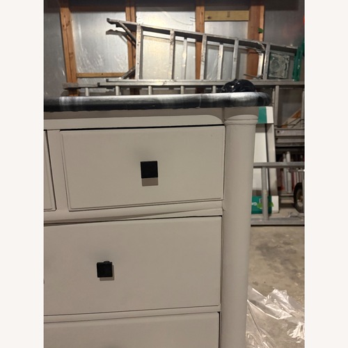 Used White Wood Dresser for sale on AptDeco