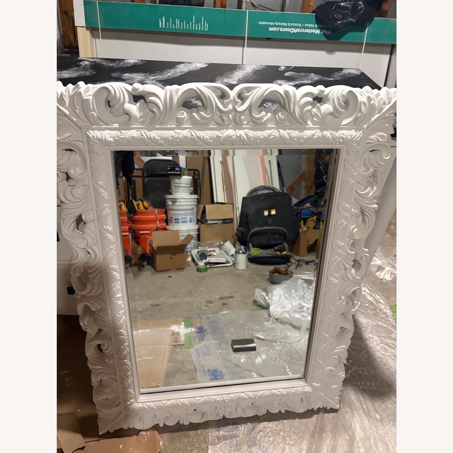 White Wood Dresser - image-6