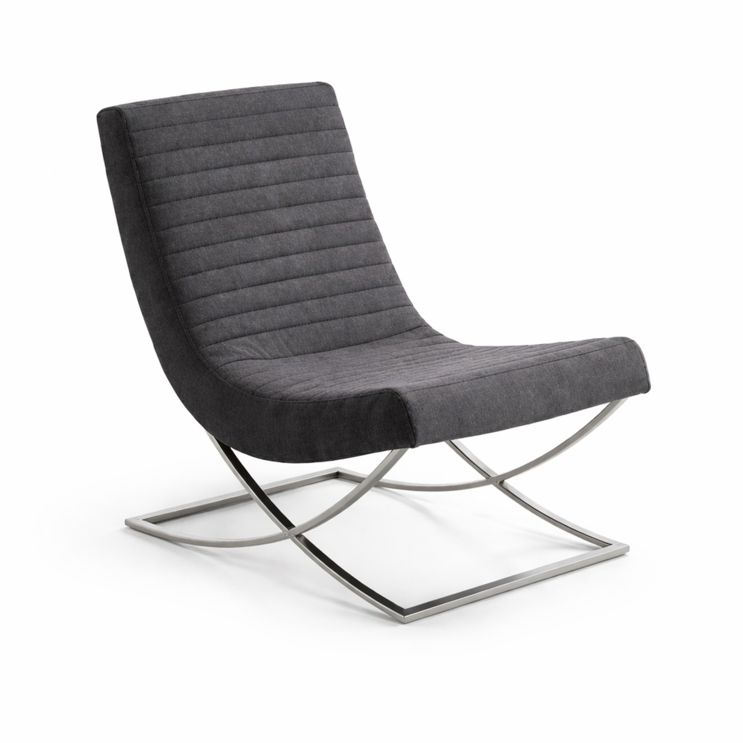 Crate & Barrel Cooper Light Gray Fabric Accent Chairs - image-9