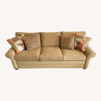Ethan Allen 3 Seater Sofa & Covers