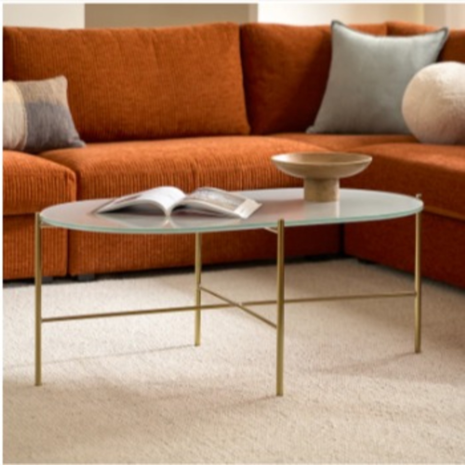 Article Silicus Light Gray Oblong Coffee Table - image-2