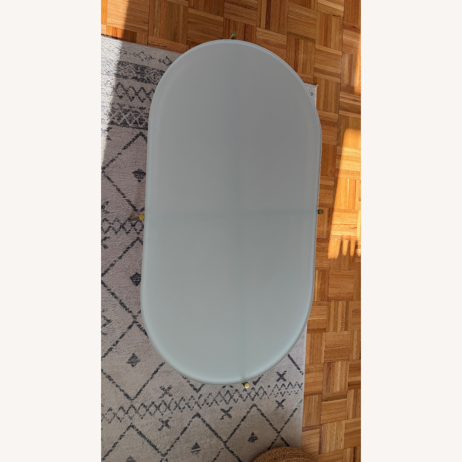 Article Silicus Light Gray Oblong Coffee Table - image-3