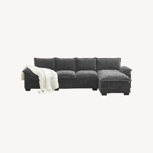 Used Amazon Hera's House Fabric 3+ Seater Sofa for sale on AptDeco