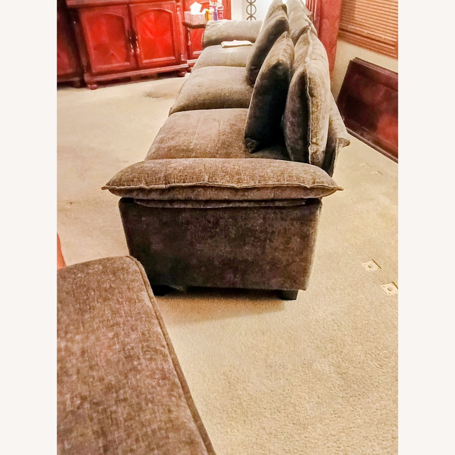 Amazon Hera's House Fabric 3+ Seater Sofa - image-3