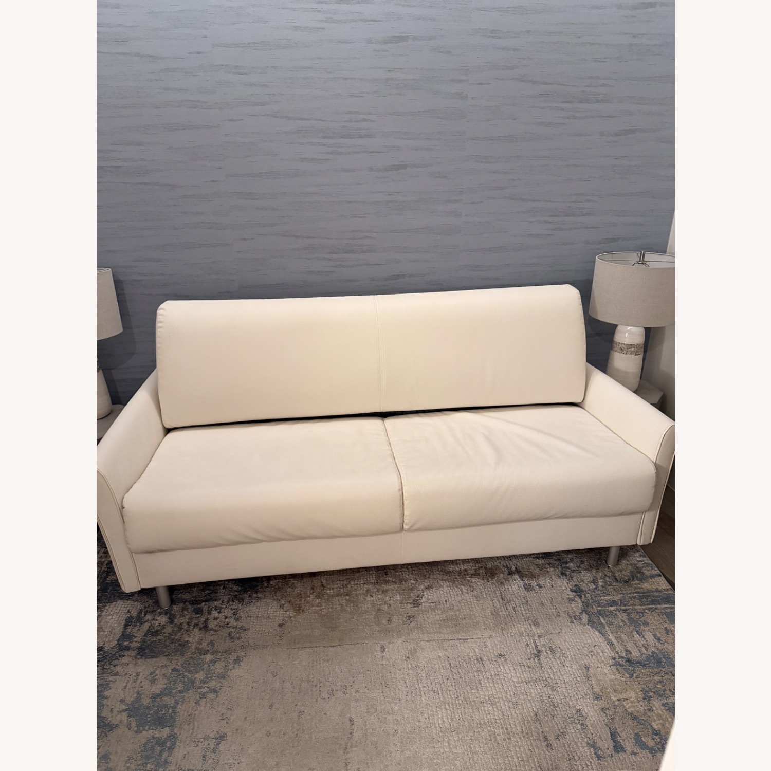 White Futon Italian brand  - image-1