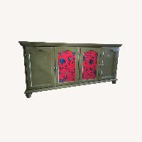 Green Wood Sideboard