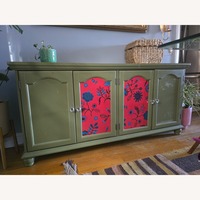 Green Wood Sideboard