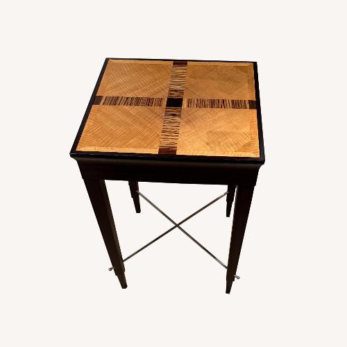 Used Natural Wood Side Table for sale on AptDeco