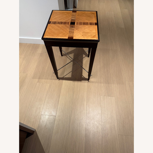 Used Natural Wood Side Table for sale on AptDeco