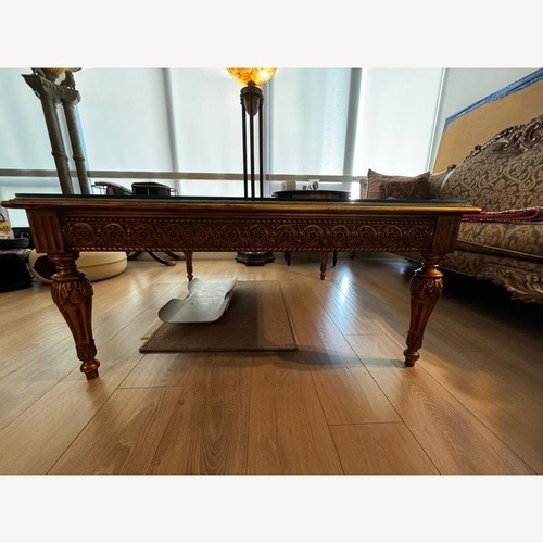 Used George III Style Inlaid Coffee Table	 for sale on AptDeco