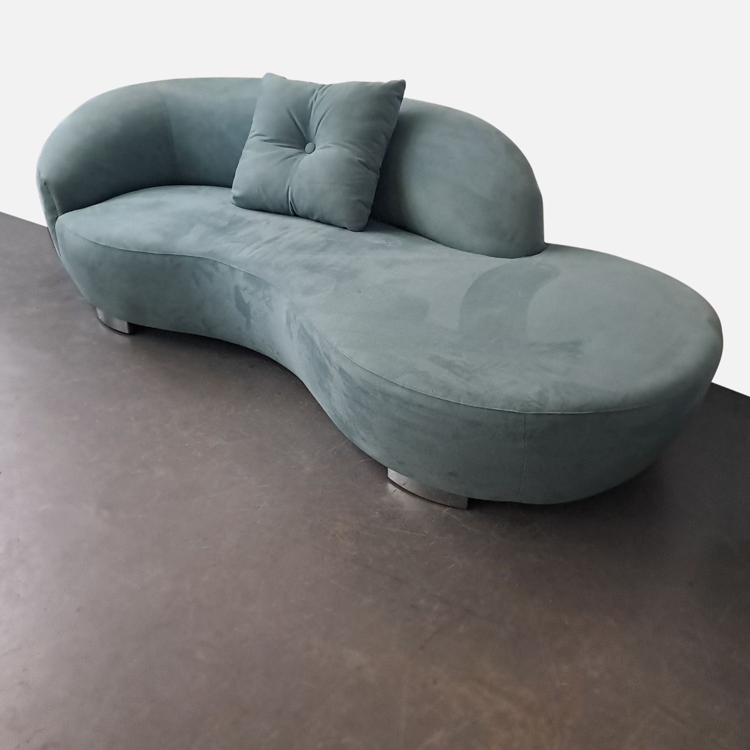 Lazar Industries Modern Curved Sectional Sofa  - image-2