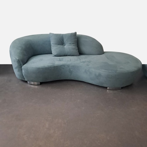 Used Lazar Industries Modern Curved Sectional Sofa  for sale on AptDeco