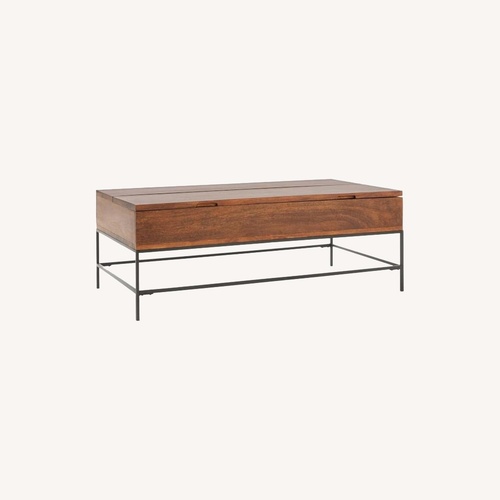Used West Elm Industrial Coffee Table  for sale on AptDeco