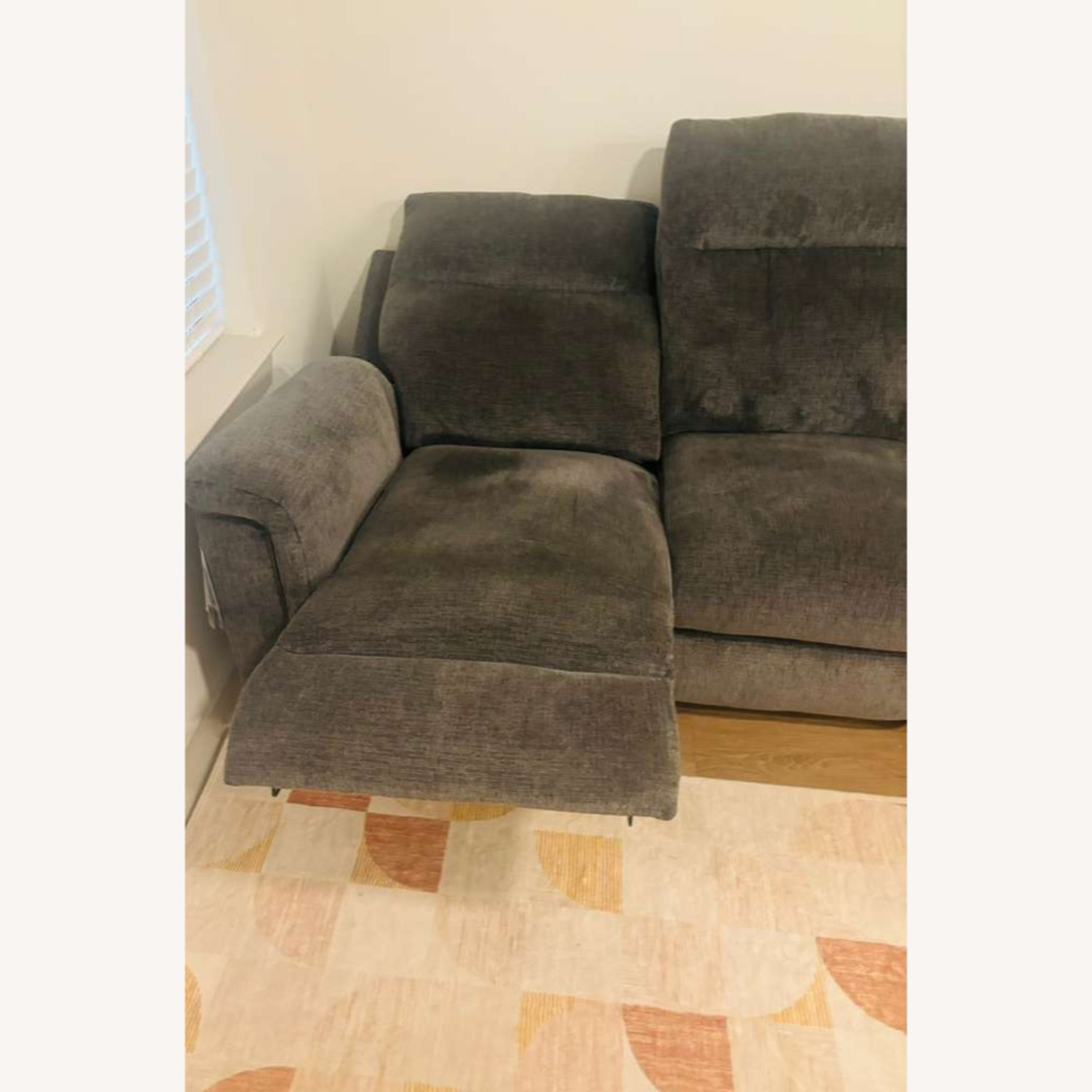 Ashley Furniture Light Gray Fabric 3+ Seater Sofa - image-6