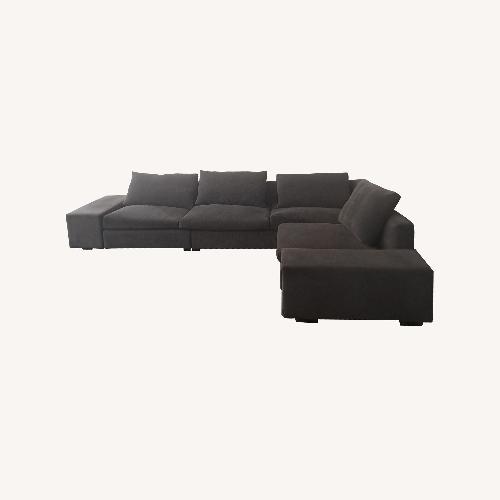 Used Eilersen Modern Gray Sectional Sofa for sale on AptDeco