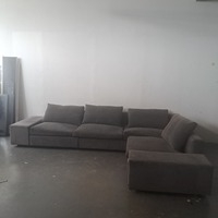 Eilersen Modern Gray Sectional Sofa
