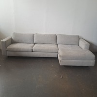 Design Within Reach Modern Light Gray Sectional