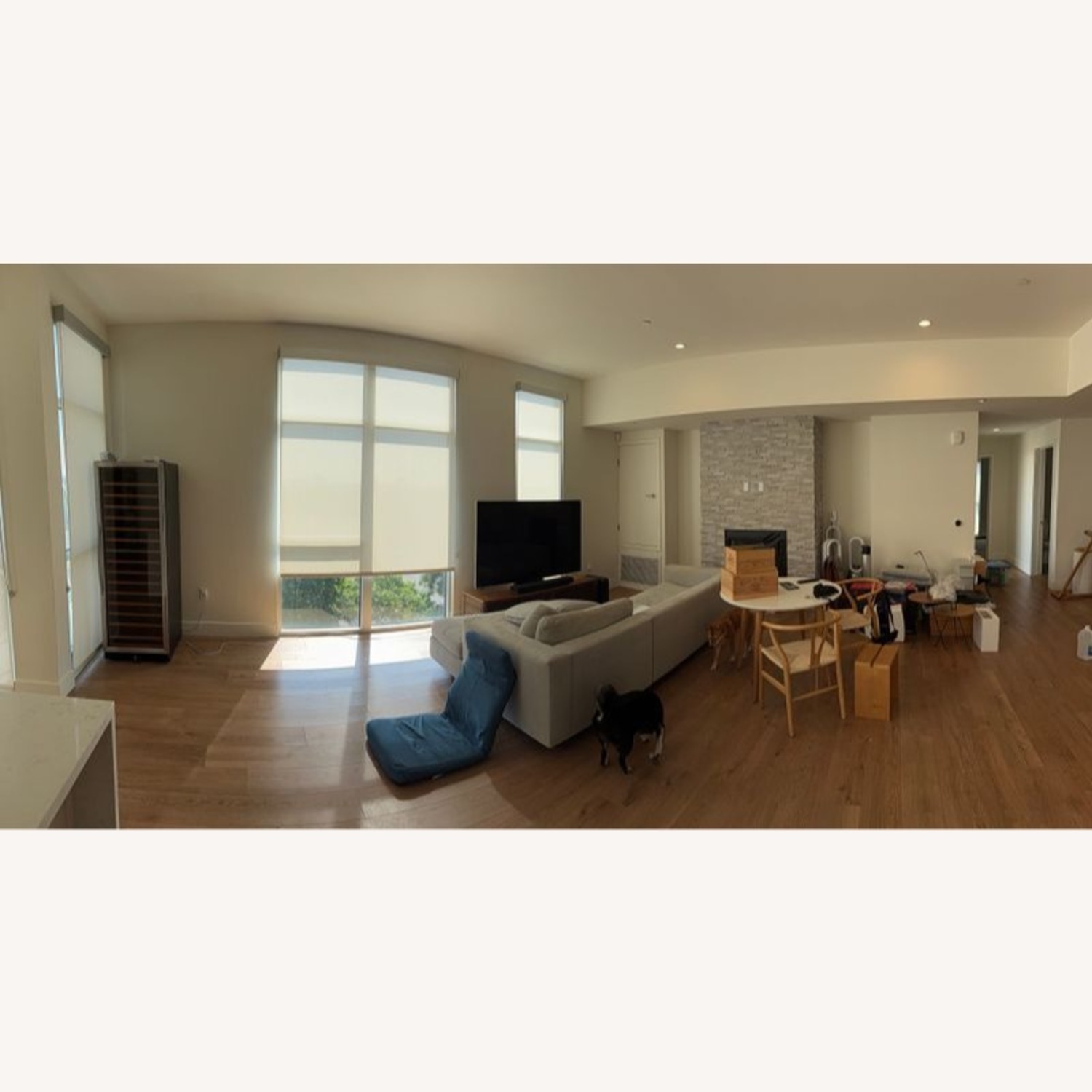 Design Within Reach Modern Light Gray Sectional - image-3