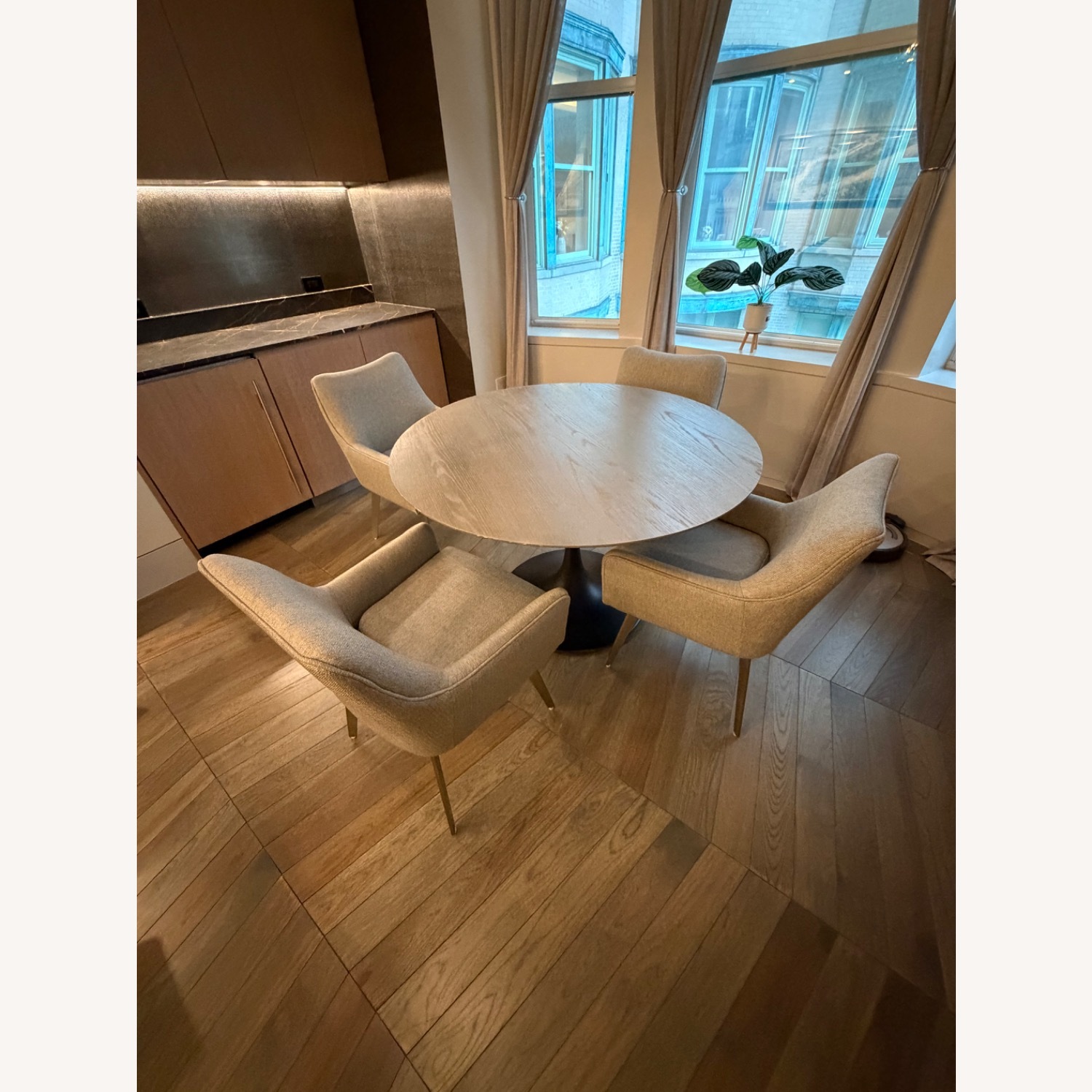 Uttermost Dining Table and 4 Chairs - image-3