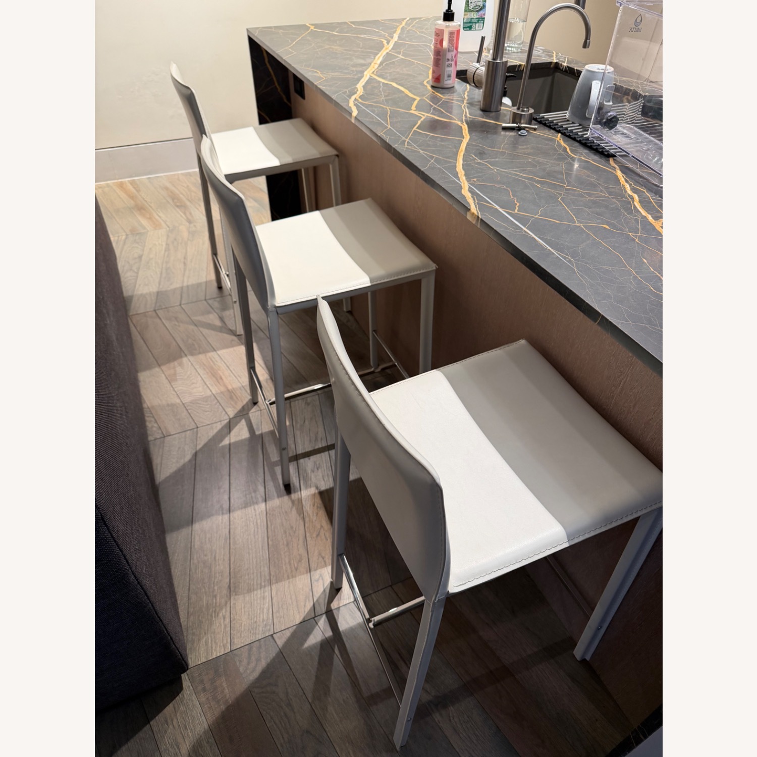 White Bar Stools - image-3