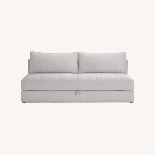 Used Room & Board Light Gray Bruno Convertible Sleeper Sofa for sale on AptDeco