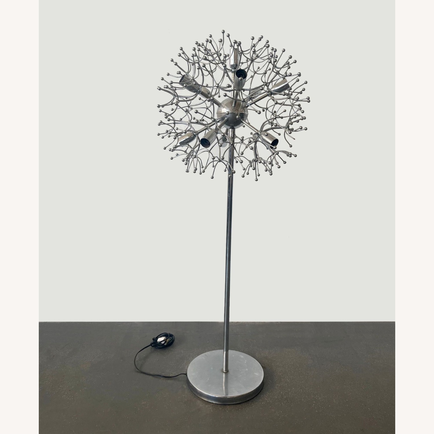 Vintage Large‚Sputnik‚Tabke Lamp by Gaetano Scolari - image-1