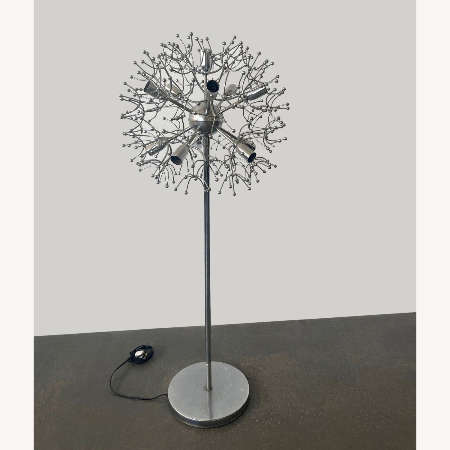 Vintage Large‚Sputnik‚Tabke Lamp by Gaetano Scolari - image-2