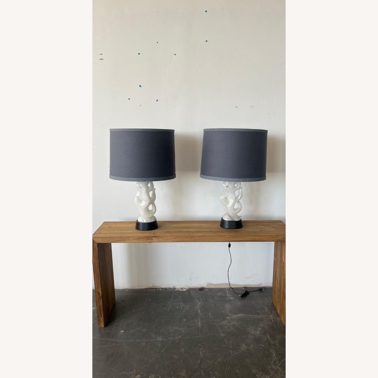 Maurizio Tempestini Mid-Century Alabaster Sculpted Table Lamp - image-0