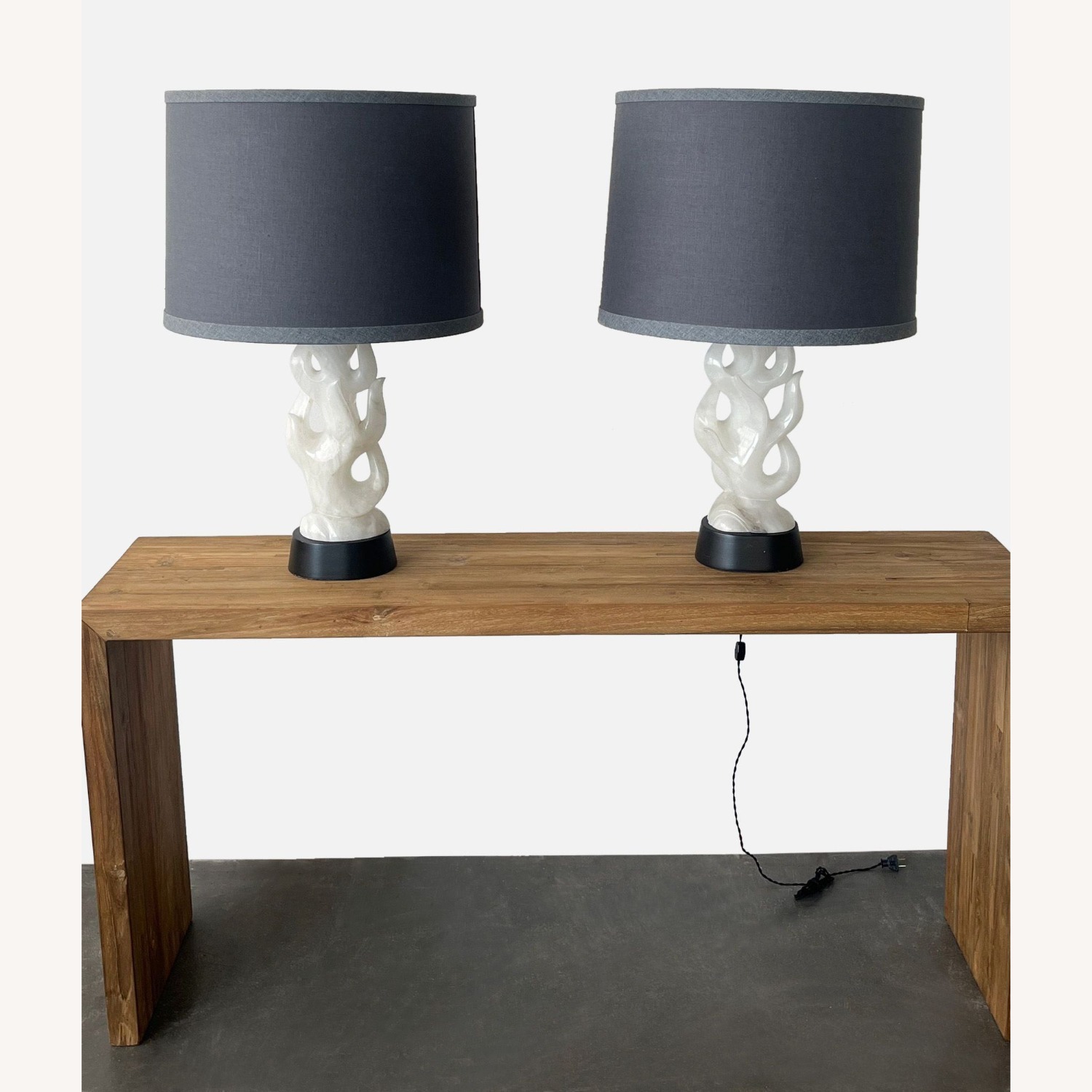 Maurizio Tempestini Mid-Century Alabaster Sculpted Table Lamp - image-5