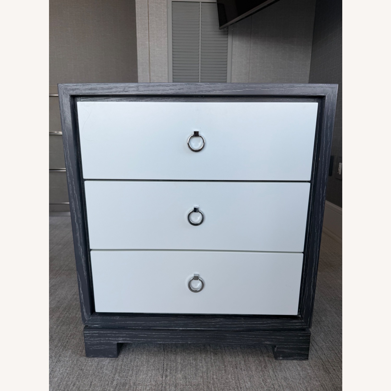 Made Goods Light Gray Nightstands - image-1
