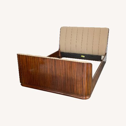 Used Ralph Lauren Modern Metropolis Queen Size Bed for sale on AptDeco