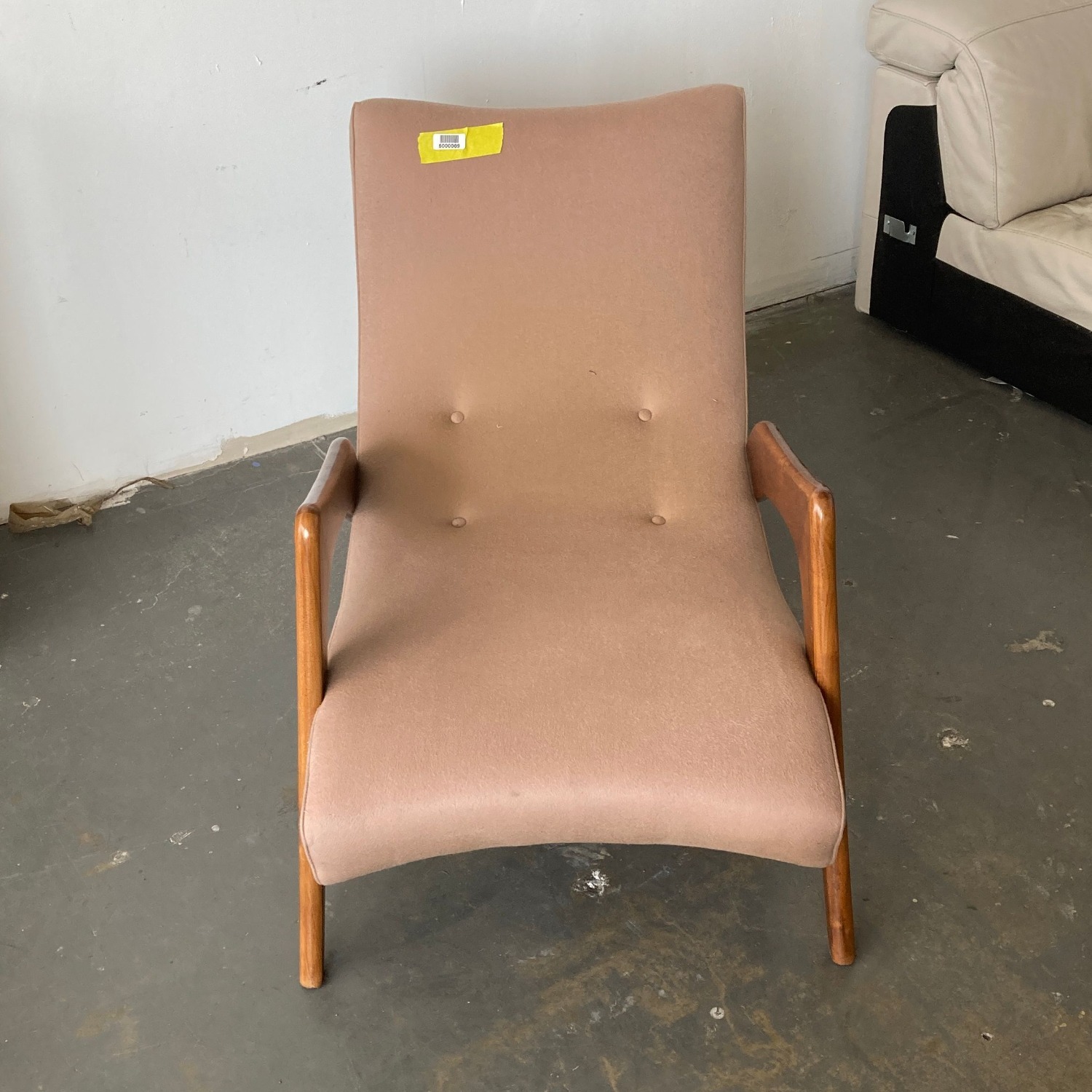 Adrian Pearsall Mid Century Crescent Lounge Chair - image-1