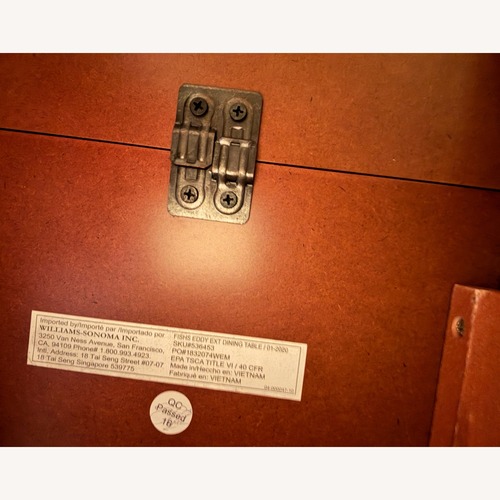 Used West Elm Fishs Eddy Expandable Dining Table for sale on AptDeco