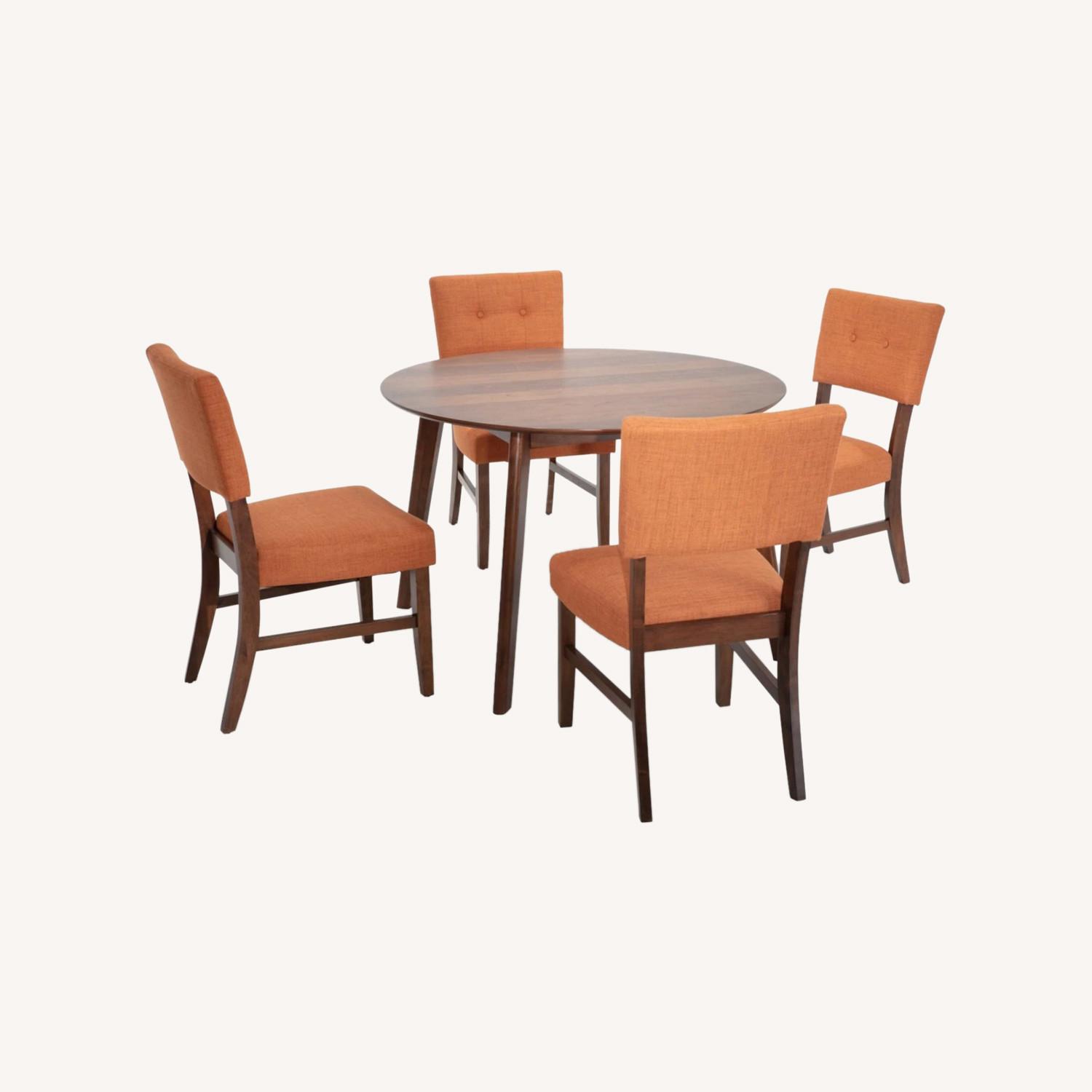 Bob's Discount Furniture Dark Brown Dining Sets - image-0