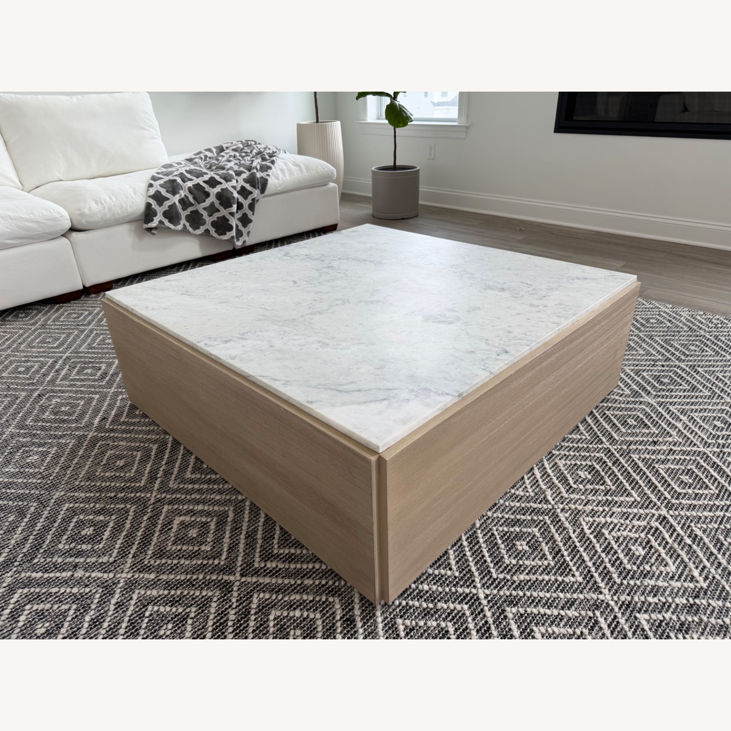 Crate & Barrel Troupe Coffee Table - image-1