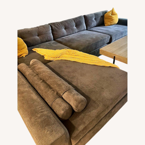 Used Dark Gray Fabric 3+ Piece Sectional for sale on AptDeco
