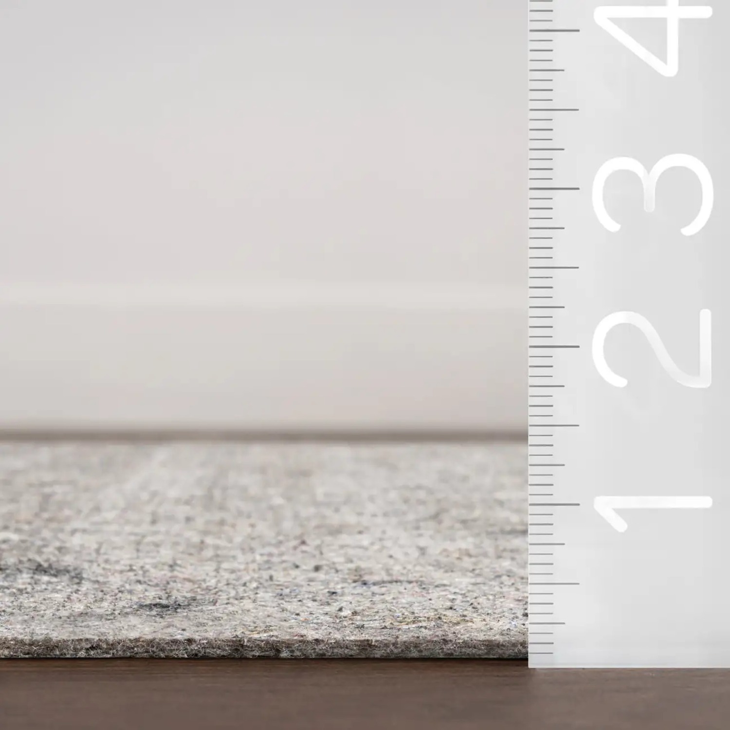 Large Checkered Wool Rug with Premium Rug Pad - image-2