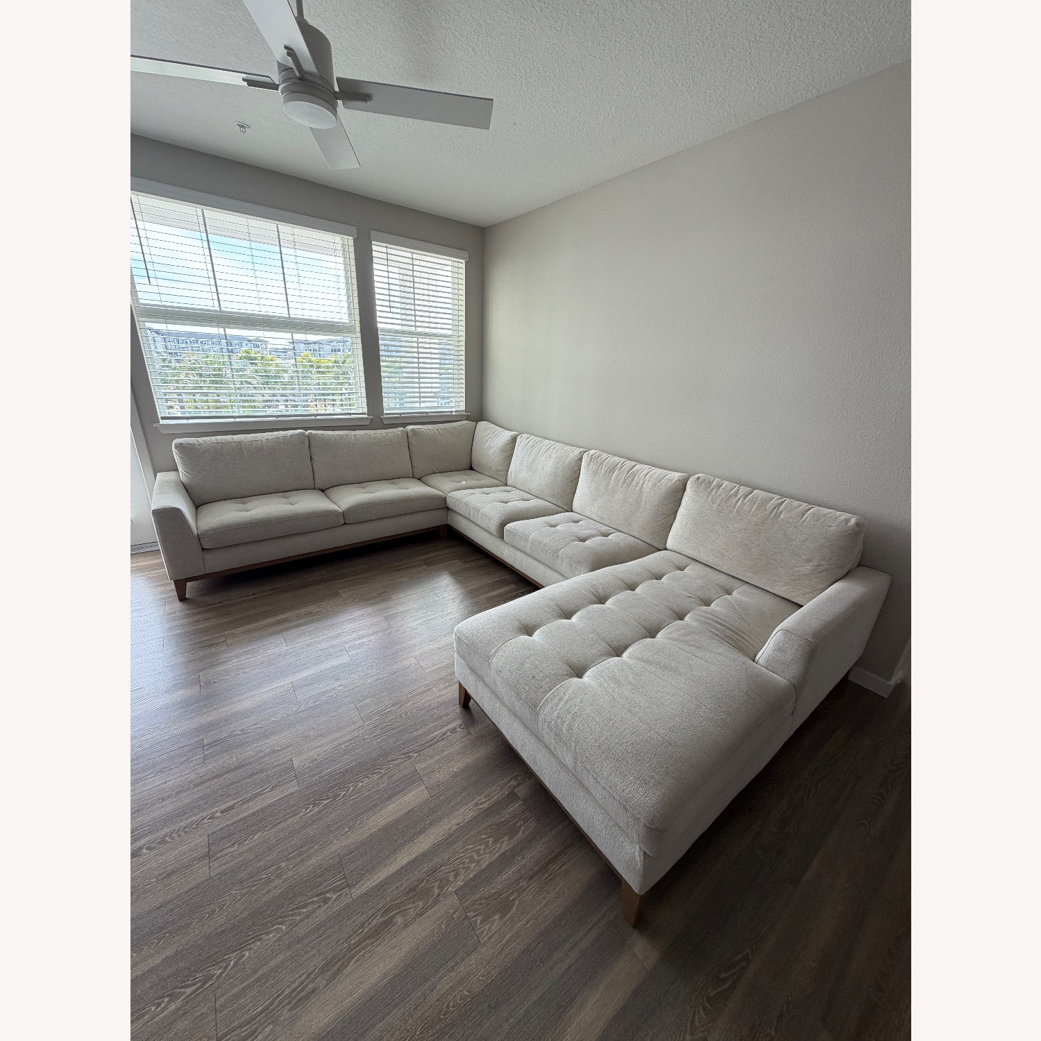 Maisie Light Beige Sectional - image-2