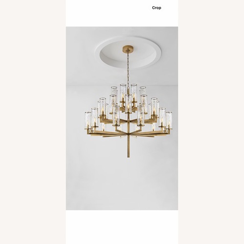 Used Visual Comfort Kelly Wearstler Liaison Triple Tier Chandelier for sale on AptDeco