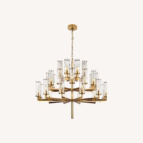 Used Visual Comfort Kelly Wearstler Liaison Triple Tier Chandelier  for sale on AptDeco