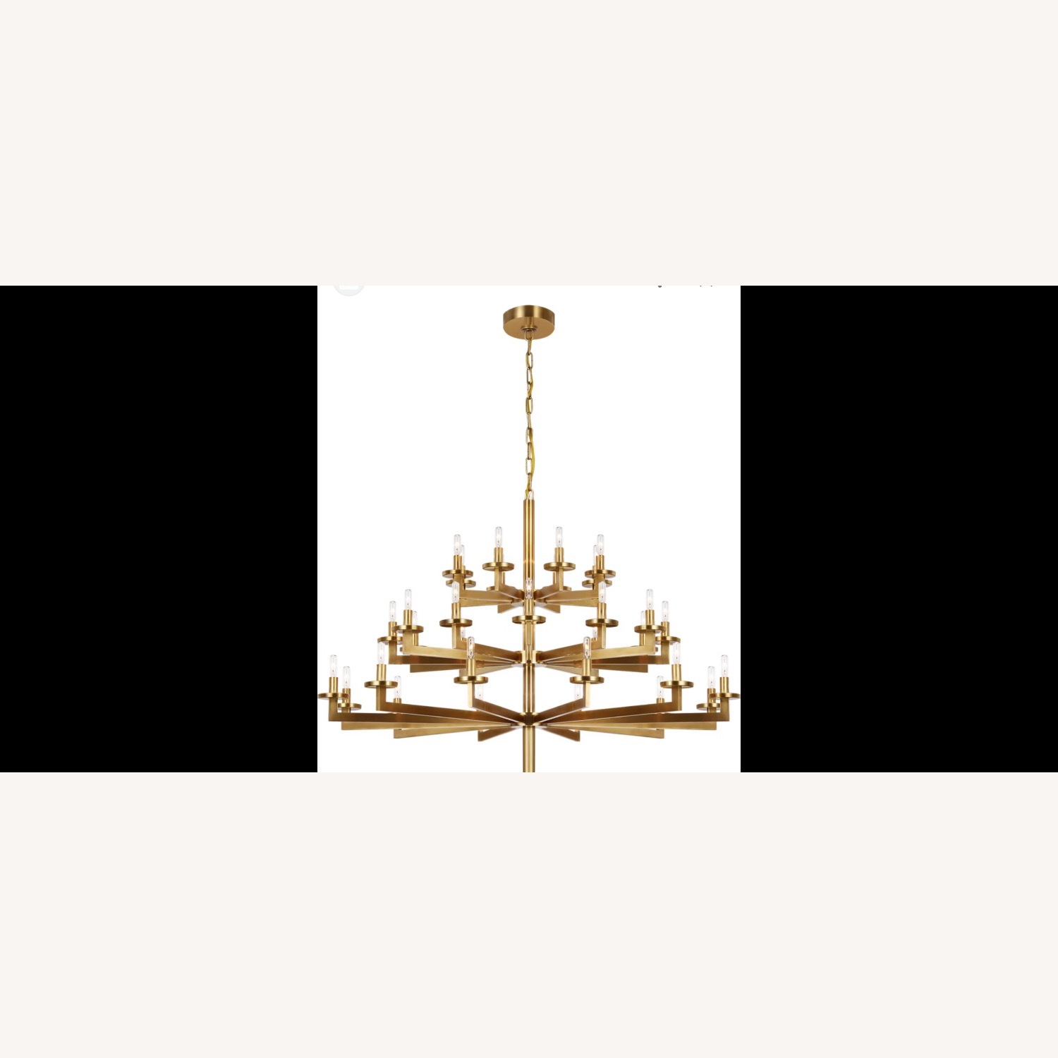 Visual Comfort Kelly Wearstler Liaison Triple Tier Chandelier  - image-4